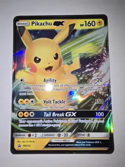 Pokemon Pikachu TCG GX Special Collection SM232 Holo Promo Card - Image 1