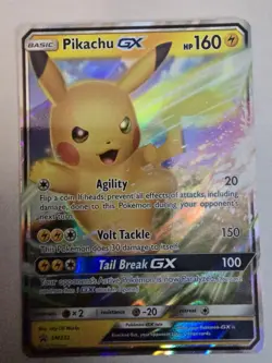 Pokemon Pikachu TCG GX Special Collection SM232 Holo Promo Card - Image 3