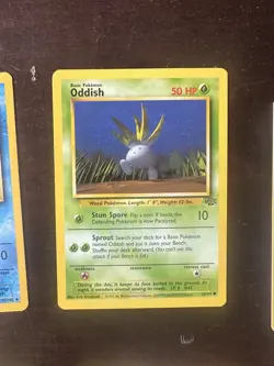 Pokemon 1999 WOTC Vintage Card Lot (13) - Jungle & Base - Vaporeon Holo, Pikachu - Image 5