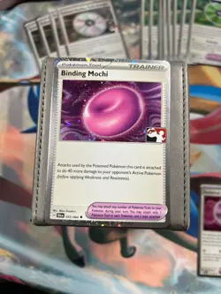 Binding Mochi 055/064 HOLO Play Stamp Prize Pack NM - Pokemon Card - Image 1