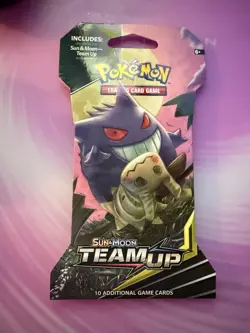 Pokemon Sun & Moon Team Up Game Cards Pack 820650804878 - Image 1