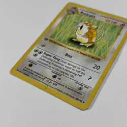 Pokemon Base Set Raticate 1st Edition Shadowless 40/102 Wizards WOTC MP HP #40 - Image 4