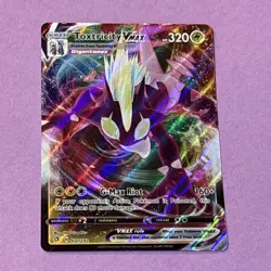 Pokemon TCG Toxtricity VMAX Rebel Clash 071/192 Holo Ultra Rare - Image 1