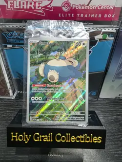 Pokemon TCG Snorlax SVP051 S&V 151 ETB Black Star Promo Card New Sealed #S4 - Image 1