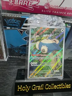 Pokemon TCG Snorlax SVP051 S&V 151 ETB Black Star Promo Card New Sealed #S4 - Image 2