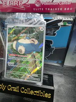 Pokemon TCG Snorlax SVP051 S&V 151 ETB Black Star Promo Card New Sealed #S4 - Image 3