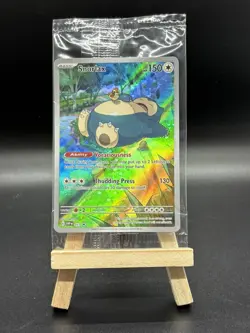 Pokemon TCG Snorlax SVP051 S&V 151 ETB Black Star Promo Card New Sealed - Image 1