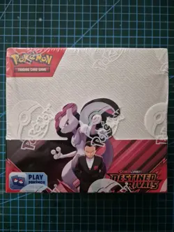 Pokemon TCG Scarlet and Violet Destined Rivals Booster Box (Sealed) In Acrylic - Image 2