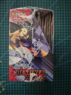 Pokemon TCG Scarlet and Violet Destined Rivals Booster Box (Sealed) In Acrylic - Image 5