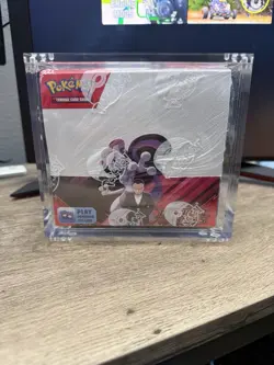 Pokemon TCG Scarlet Violet Destined Rivals Booster Box, Sealed with Acrylic Case - Image 1