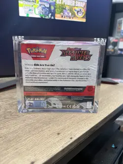 Pokemon TCG Scarlet Violet Destined Rivals Booster Box, Sealed with Acrylic Case - Image 3