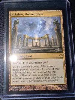 1 Nykthos, Shrine to Nyx Theros NM MTG English - Image 1