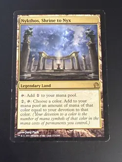 MTG - Nykthos, Shrine to Nyx - Theros - 1x NM (Magic: The Gathering) - Image 1