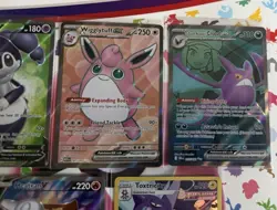 Pokemon Tcg English Full Art Cards Bundle Including Wigglytuff 151 Crobat Etc - Image 3