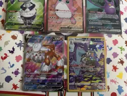 Pokemon Tcg English Full Art Cards Bundle Including Wigglytuff 151 Crobat Etc - Image 5