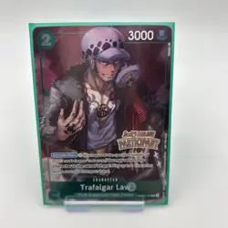 Trafalgar Law Online Regional 2023 Participant OP02-035 One Piece TCG Card - Image 1