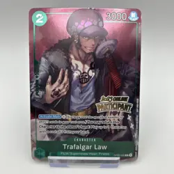 Trafalgar Law Online Regional 2023 Participant OP02-035 One Piece TCG Card - Image 2