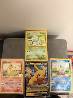4 Jumbo Size Pokemon Cards (see description) - Image 1