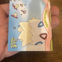 Togepi's On A Roll #1 Topps Blue Label Pokemon 2000 Card TCG Vintage Non Holo - Image 3