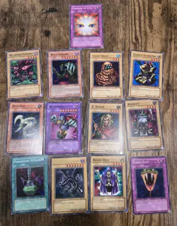 Yugioh Lot Of 13 Cards 1996 - Image 1