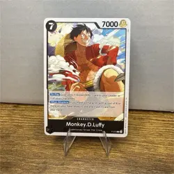 Monkey.D.Luffy (One Piece) Character Card - P-075 - 7000 Power - Regular - Image 1