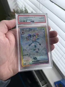 PSA 10 GLACEON ex 206/187 | Tera Festival SAR Full Art Graded Pokemon Card - Image 1