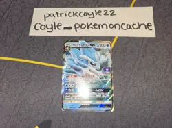 Alolan Sandslash GX Holo Japanese Gym Promo Card 384/SM-P NM front/MP back - Image 1