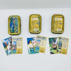 EMPTY Pokemon Crown Zenith Mini Tins Set Of 3 W Art Cards & Stickers - Image 2