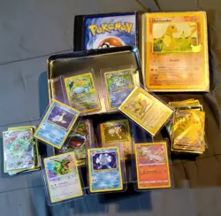 Pokemon TCG Card Lot. 170 Plus Cards. 20 Plus Jumbo Cards. Holo, Vmax, Vintage - Image 2
