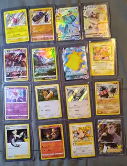 Pokemon TCG Card Lot. 170 Plus Cards. 20 Plus Jumbo Cards. Holo, Vmax, Vintage - Image 4