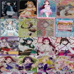 lovelive Love Live card game rare HOLO 101 lot bulk cards SR PR CLEAR wafer - Image 4
