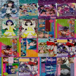 lovelive Love Live card game rare HOLO 101 lot bulk cards SR PR CLEAR wafer - Image 5