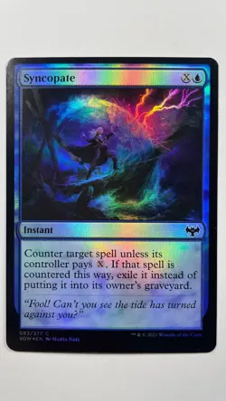 MTG Innistrad Crimson Vow Syncopate Foil 083/277 Magic the Gathering - Image 1