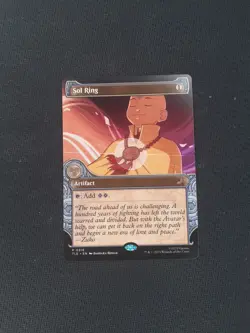 MTG ~ Sol Ring (Showcase) ~ Avatar: The Last Airbender ~ Near Mint ~ Rare - Image 1