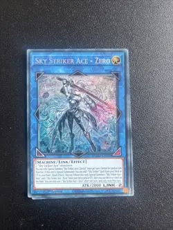 Yu-Gi-Oh! TCG Sky Striker Ace Zero 1st Edition Secret Rare Card DUAD-EN049 NM - Image 1