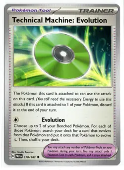 Pokemon Paradox Rift 178/182 Technical Machine: Evolution - Image 1