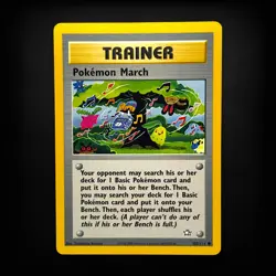 Pokemon TCG Neo Genesis Pokemon March #102/111 Common LP - Image 1