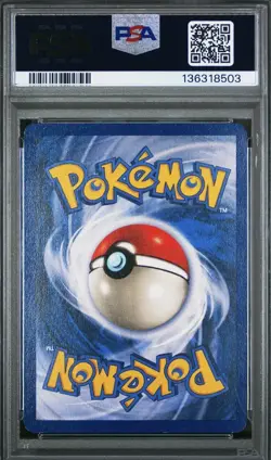 1999 POKEMON JUNGLE PROMO FRUIT ROLL PROMO #56 MEOWTH-GOLD BORDER PSA 7 - Image 2