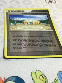 D1404 POKEMON TCG RISING RIVALS POKEMON CONTEST HALL 93 REVERSE HOLO HP U - Image 2