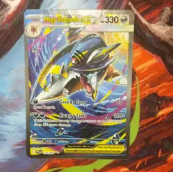 Pokemon Mega Sharpedo EX Illustration Rare Holo 127/094 Phantasmal Flames - Image 1