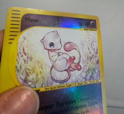 Mew Reverse Holo 55/165 Expedition Base Set 2002 HP (Creasing) Pokemon TCG - Image 3