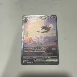 Pokemon TCG Charizard EX 199/165 Scarlet & Violet 151 Special Illustration Rare - Image 1