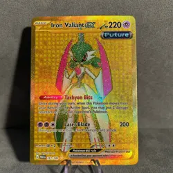 Iron Valiant EX 261/182 Paradox Rift Pokemon NM - Image 1