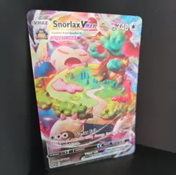 Pokemon TCG Snorlax VMAX 142/202 Sword & Shield Base Set - NM - Image 3