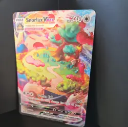 Pokemon TCG Snorlax VMAX 142/202 Sword & Shield Base Set - NM - Image 4