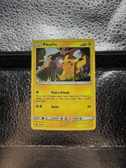 Pokemon TCG Sun & Moon Pikachu SM234 Black Star Promo Cosmos Holo NM! - Image 1