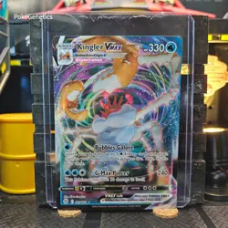 Kingler VMAX Brilliant Stars Ultra Rare Pokemon TCG 029/172 Sword Shield SWSH09 - Image 1
