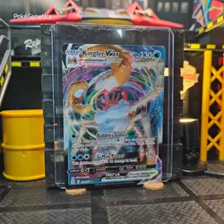 Kingler VMAX Brilliant Stars Ultra Rare Pokemon TCG 029/172 Sword Shield SWSH09 - Image 3