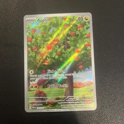 Pokemon TCG Applin 185/167 Sv06: Twilight Masquerade Illustration Rare - Image 1