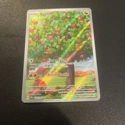 Pokemon TCG Applin 185/167 Sv06: Twilight Masquerade Illustration Rare - Image 2